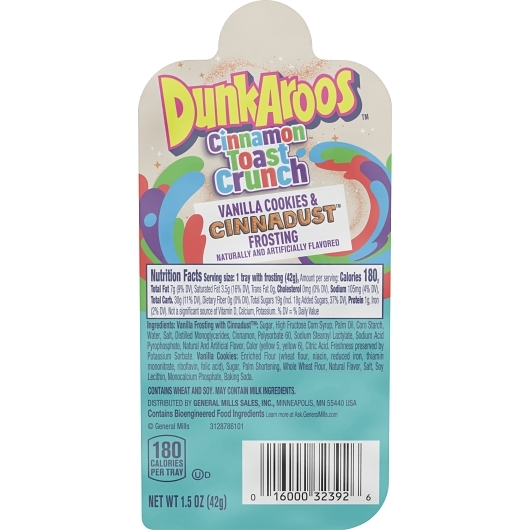 Dunkaroos with Cinnamon Toast Crunch Frosting 12ct. Frank Silva & Sons